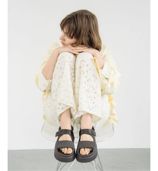 SLOBE IENA「《別注カラーあり/追加2予約》 UGG/アグ GoldenGlow Sandal W GOLDENGLOW」|サンダル|