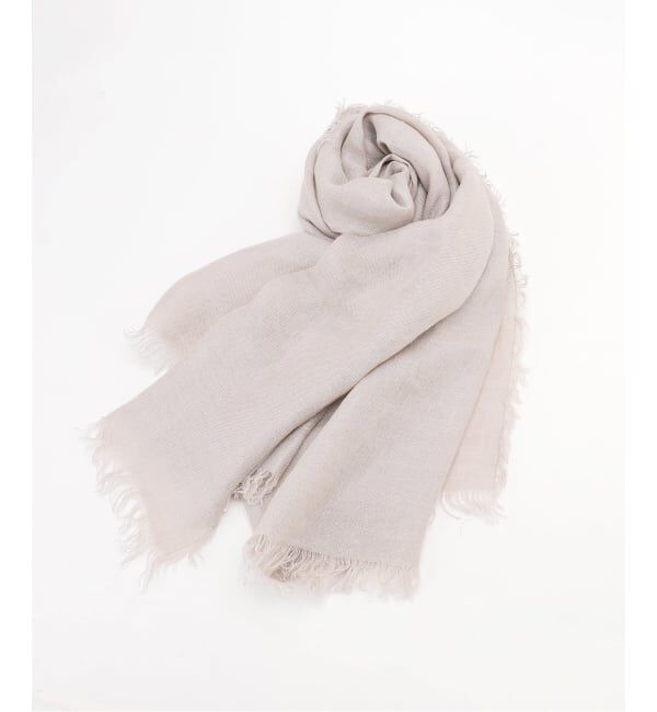 IENA LA BOUCLE「ASAUCE MELER/アソースメレリネンガーゼストール AM26SST31」|ストール|