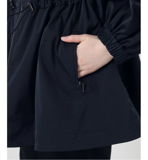 VERMEIL par iena「《追加2予約》ノーカラーギャザーZIPブルゾン」|その他|