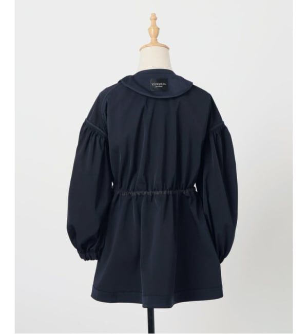 VERMEIL par iena「《追加2予約》ノーカラーギャザーZIPブルゾン」|その他|