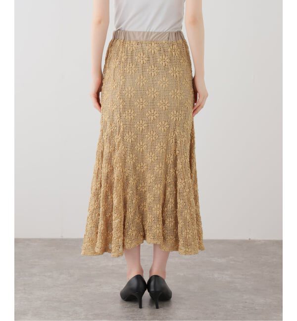 SLOBE IENA「レースフレアースカート」|スカート|