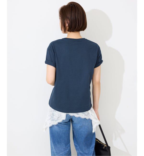 SLOBE IENA「《予約》Champion/チャンピオン SLOBE別注 ロゴTシャツ」|Tシャツ・カットソー|