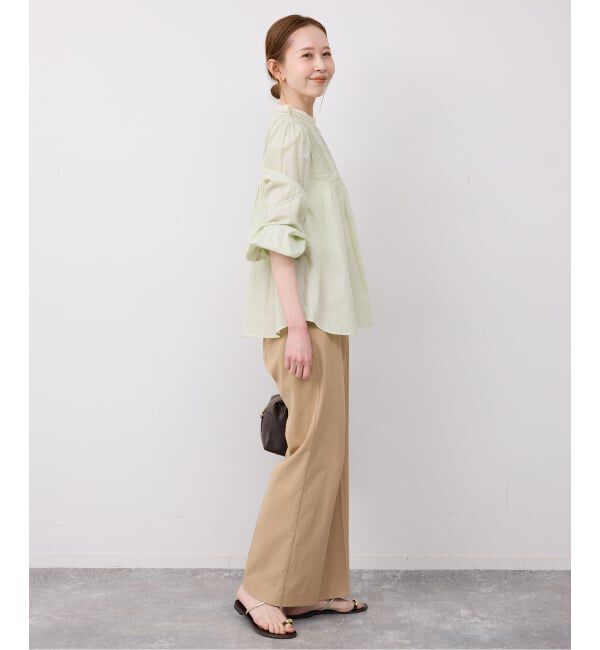 SLOBE IENA「《予約》NICOLAS LAINAS/ニコラスライナス メタルフラットサンダル」|サンダル|