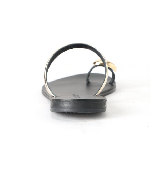 SLOBE IENA「《予約》NICOLAS LAINAS/ニコラスライナス メタルフラットサンダル」|サンダル|