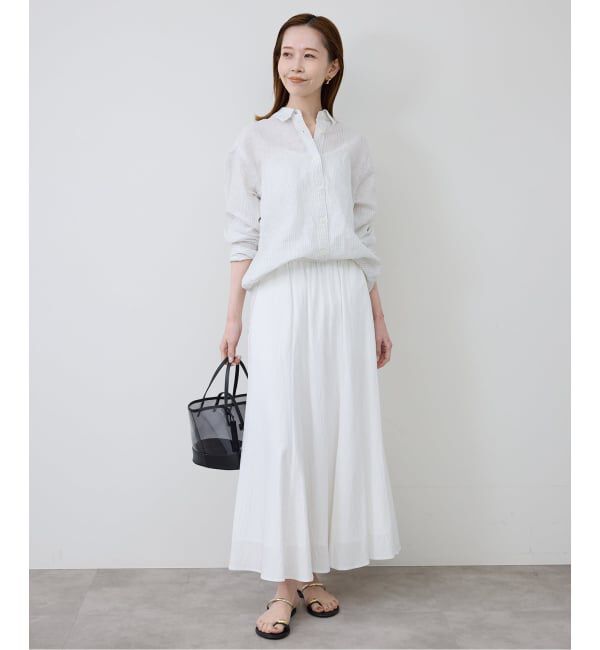 SLOBE IENA「《予約》NICOLAS LAINAS/ニコラスライナス メタルフラットサンダル」|サンダル|