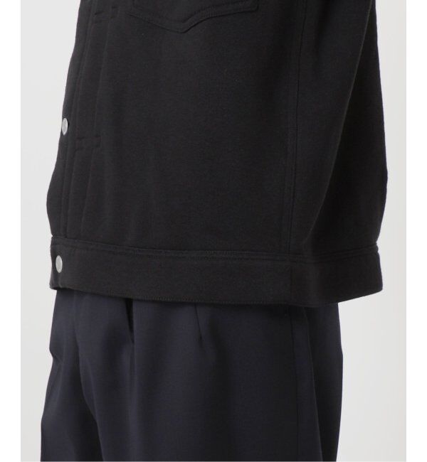 EDIFICE「LOOPWHEELER for LOWERCASE &times; POGGYTHEMAN スウェット トラッカージャケット」|スウェット・ジャージ|