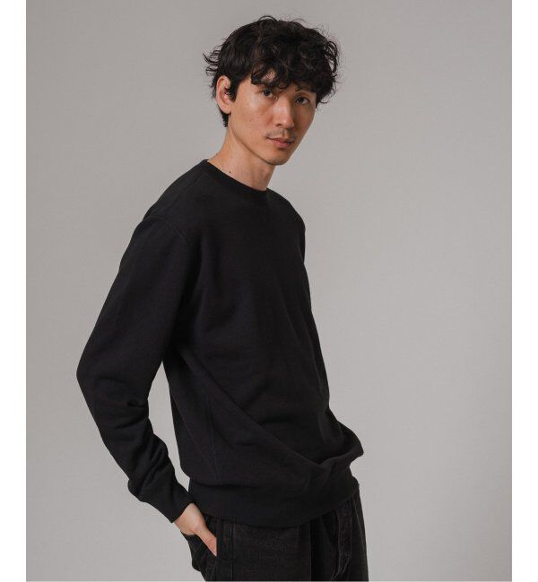 EDIFICE「【LOOPWHEELER for LOWERCASE】ライトツリウラケ ルーズフィットスウェット」|スウェット・ジャージ|