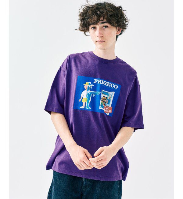 417 EDIFICE「SAVIGNAC サヴィニャック 別注 French Company プリントTシャツ 2」|Tシャツ・カットソー|