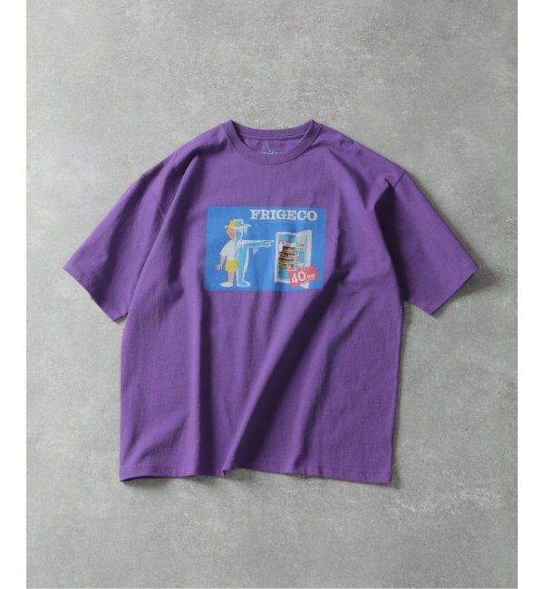 417 EDIFICE「SAVIGNAC サヴィニャック 別注 French Company プリントTシャツ 2」|Tシャツ・カットソー|