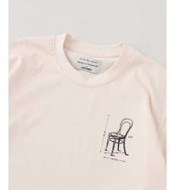 EDIFICE「GIFT SHOP (ギフトショップ) Bistrot des Tournelles Tシャツ」|Tシャツ・カットソー|