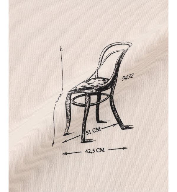 EDIFICE「GIFT SHOP (ギフトショップ) Bistrot des Tournelles Tシャツ」|Tシャツ・カットソー|