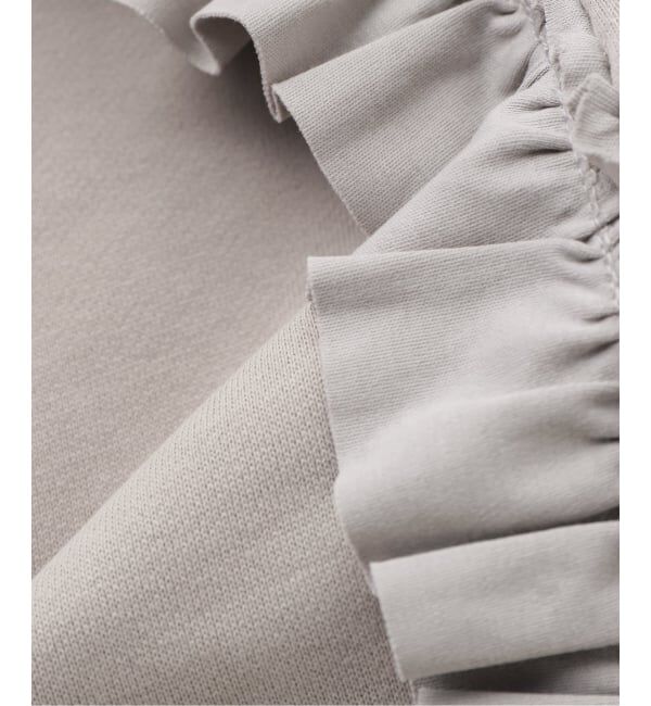 PULP「【Geek Office / ギークオフィス】NACHE / ナチェ RUFFLE HOODIE ZIP-UP」|パーカー|