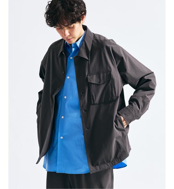 417 EDIFICE「【FREE MOTION】 コーチシャツ」|シャツ・ブラウス|