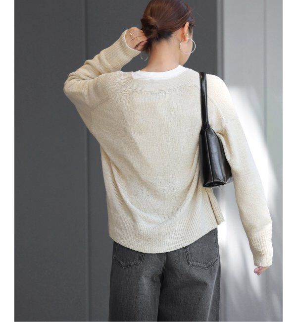 JOURNAL STANDARD relume「テープヤーンニュアンスVカーディガン」|カーディガン|