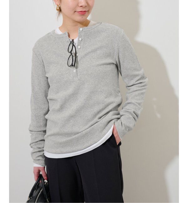 JOURNAL STANDARD relume「ベアテレコ2WAYヘンリーネックプルオーバー」|Tシャツ・カットソー|