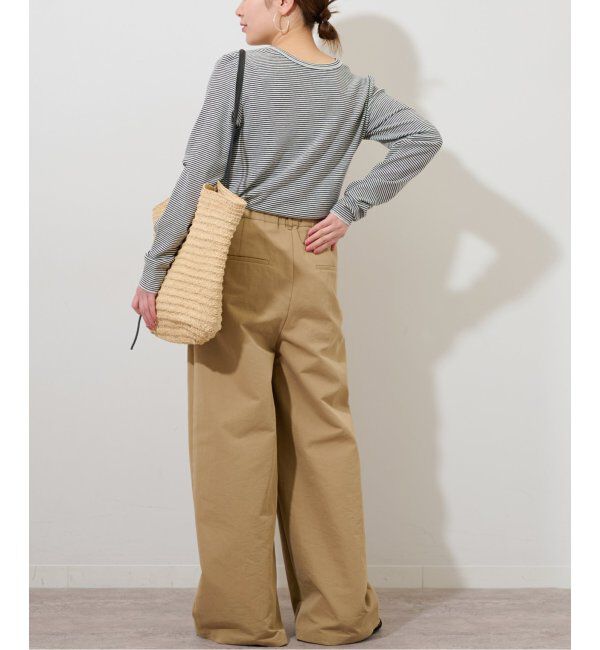 JOURNAL STANDARD relume「ベアテレコ2WAYヘンリーネックプルオーバー」|Tシャツ・カットソー|