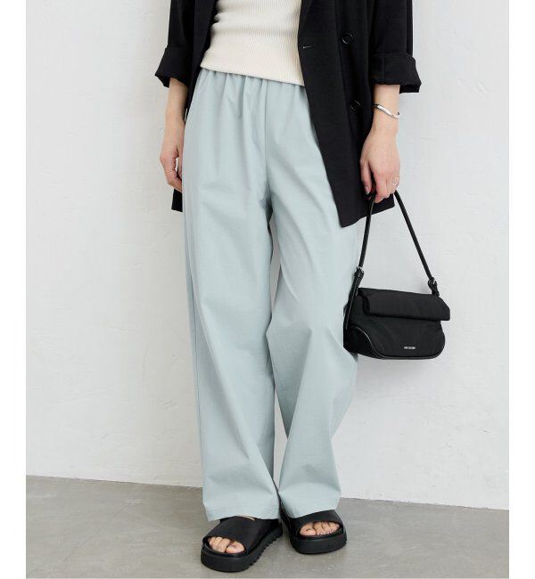 JOURNAL STANDARD「《追加3》【撥水/接触冷感/洗える/UVカット】リネンナイロンストレッチワイドパンツ」|その他|