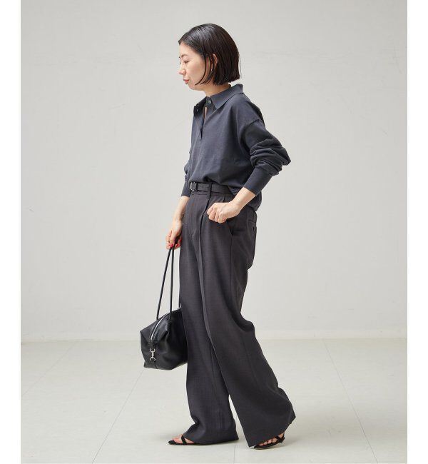 journal standard L'essage「Washable/victria襟付プルオーバー」|ニット・セーター|