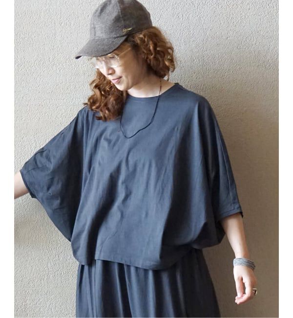 journal standard luxe「オーガニックコットン バルーンプル」|Tシャツ・カットソー|グレー