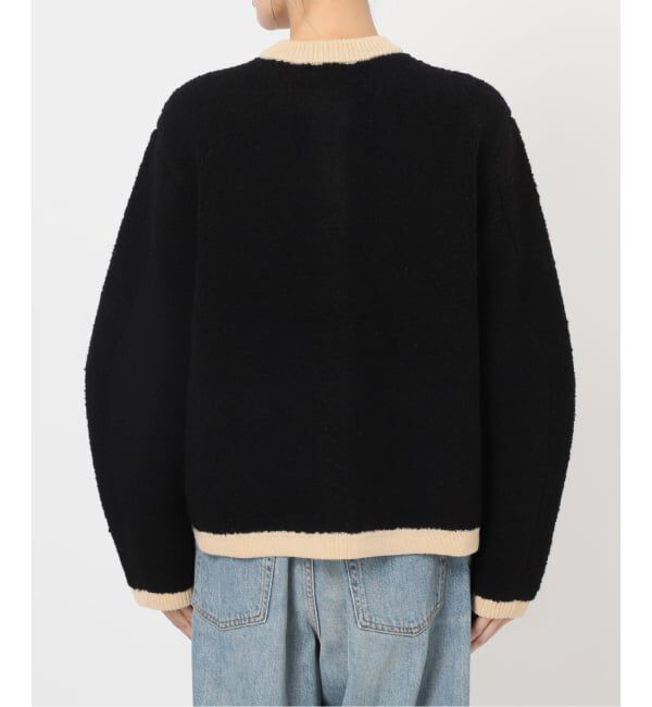 journal standard L'essage「《SP》【金子綾さん着用】バイカラーボアカーディガン」|カーディガン|