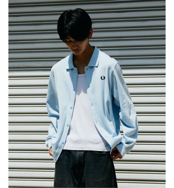 JOURNAL STANDARD「FRED PERRY / フレッドペリー 別注  フル ボタン ピケ ポロシャツ」|シャツ・ブラウス|
