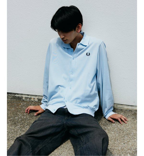 JOURNAL STANDARD「FRED PERRY / フレッドペリー 別注  フル ボタン ピケ ポロシャツ」|シャツ・ブラウス|