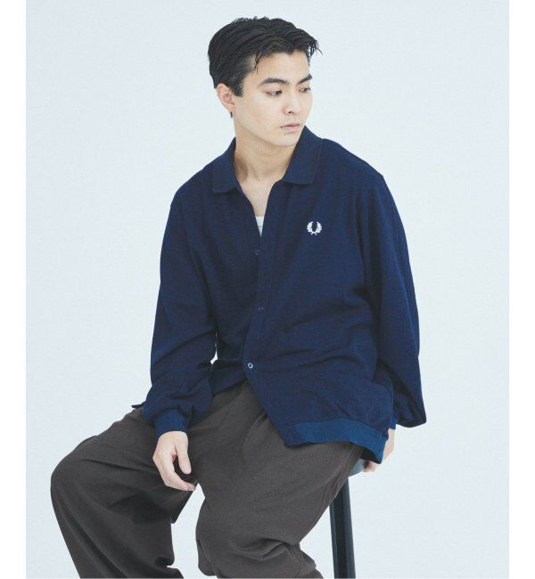 JOURNAL STANDARD「FRED PERRY / フレッドペリー 別注  フル ボタン ピケ ポロシャツ」|シャツ・ブラウス|