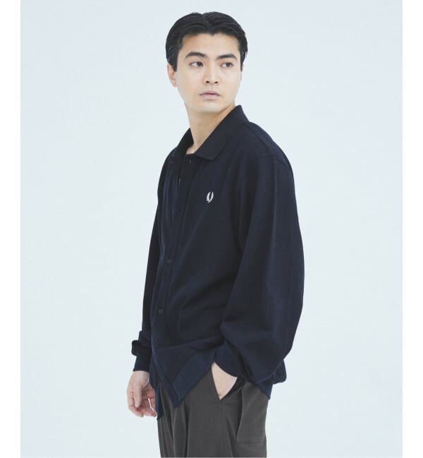 JOURNAL STANDARD「FRED PERRY / フレッドペリー 別注  フル ボタン ピケ ポロシャツ」|シャツ・ブラウス|