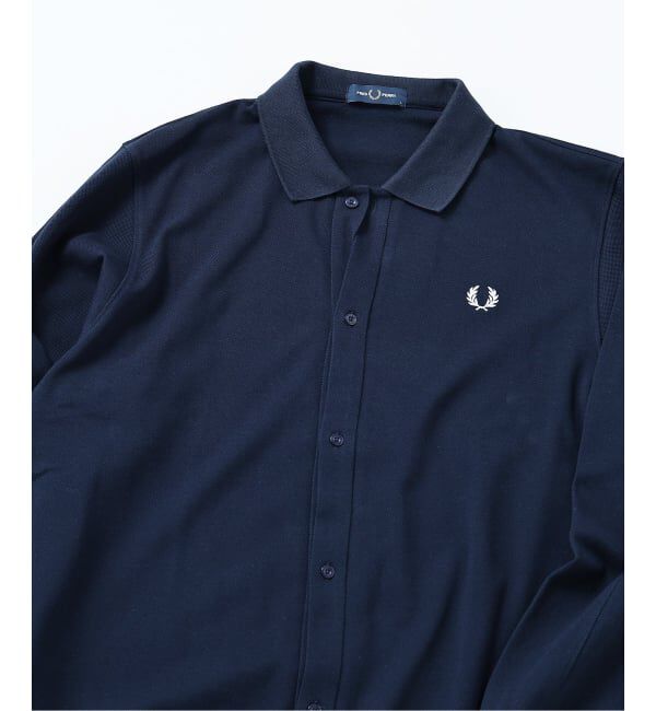 JOURNAL STANDARD「FRED PERRY / フレッドペリー 別注  フル ボタン ピケ ポロシャツ」|シャツ・ブラウス|
