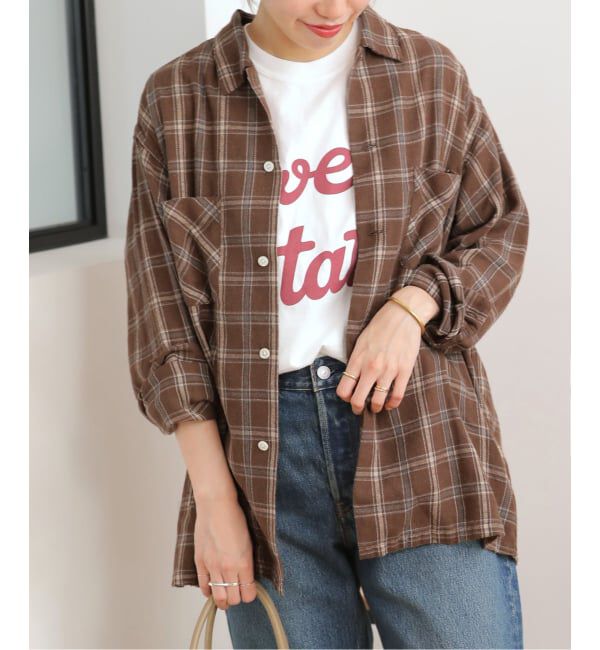 JOURNAL STANDARD relume「【Dan River/ダンリバー】WORN OUT CHECK BOX SHIRT：シャツ」|シャツ・ブラウス|