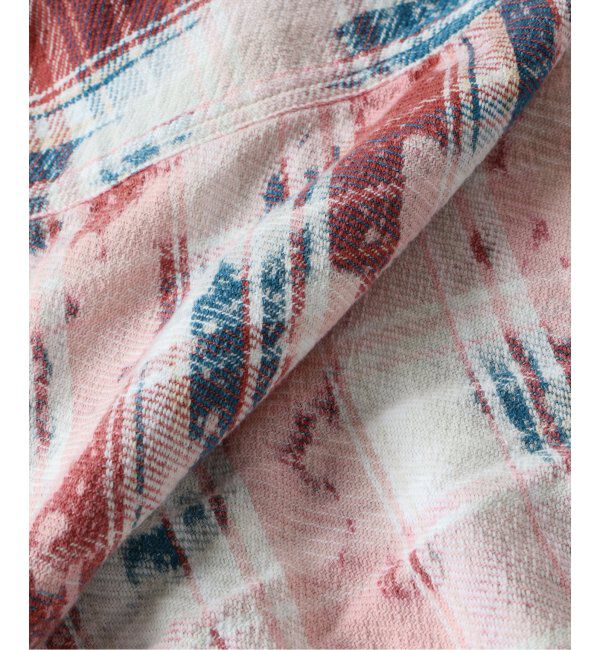 JOURNAL STANDARD「TRISECT2 / ネル ファット クラッシュ チェック シャツ」|シャツ・ブラウス|