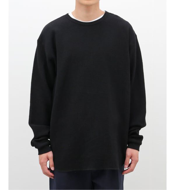 J.S.Homestead「J.S.Homestead /  レノ メッシュ ファブリック ロンT」|Tシャツ・カットソー|