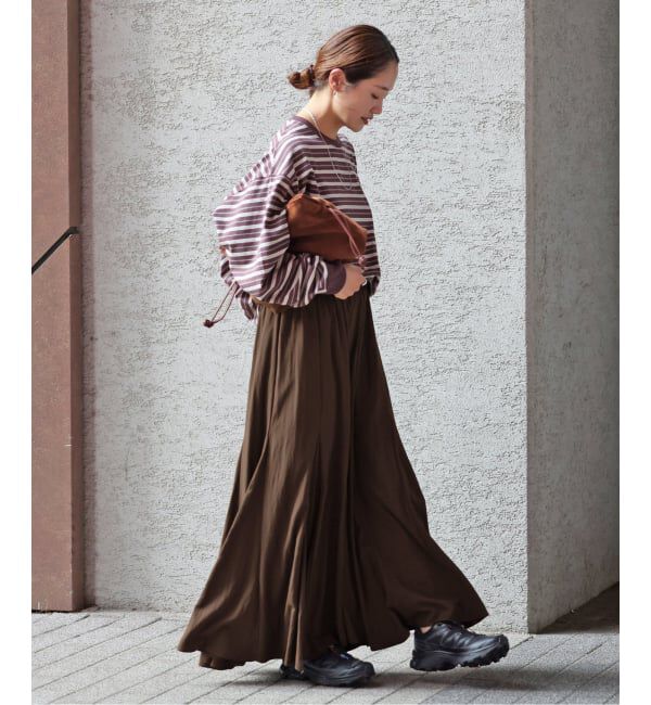 JOURNAL STANDARD「レーヨンナイロンツイルスカート」|スカート|