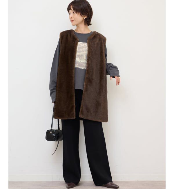 JOURNAL STANDARD relume「ファーベスト」|ダウンベスト・ベスト|