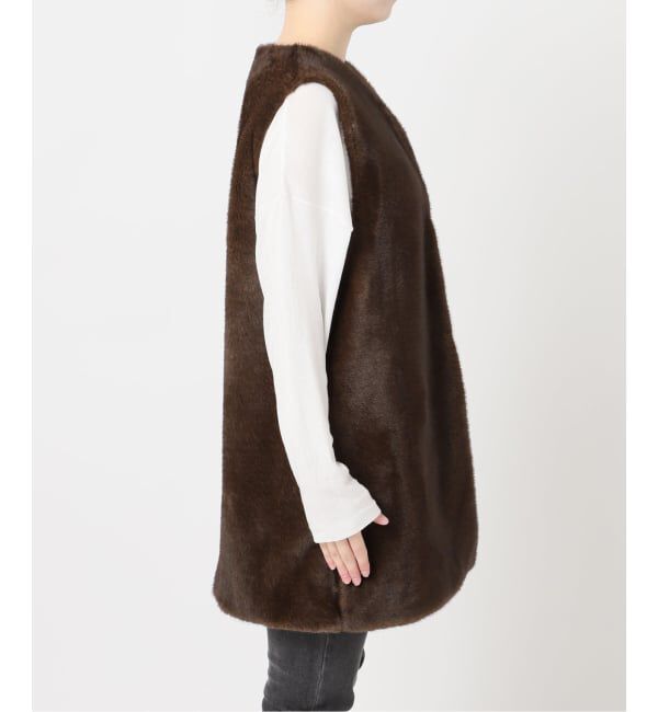 JOURNAL STANDARD relume「ファーベスト」|ダウンベスト・ベスト|