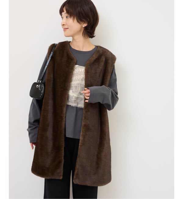 JOURNAL STANDARD relume「ファーベスト」|ダウンベスト・ベスト|