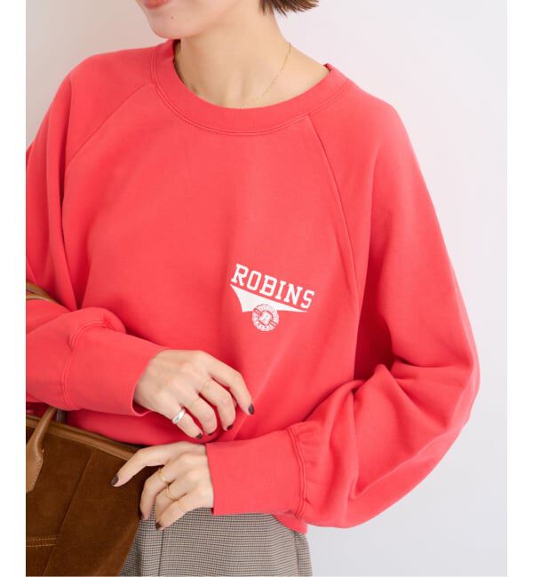 JOURNAL STANDARD relume「《追加》ワンポイントロゴスウェット」|スウェット・ジャージ|レッド