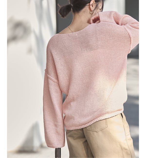 JOURNAL STANDARD「《追加》テープヤーンDROPプルオーバー」|ニット・セーター|