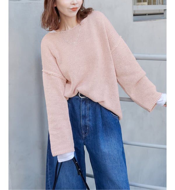 JOURNAL STANDARD「《追加》テープヤーンDROPプルオーバー」|ニット・セーター|