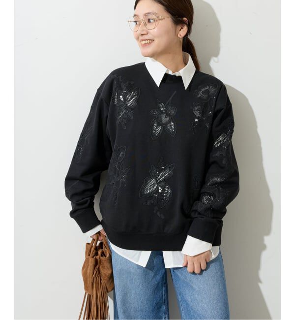 JOURNAL STANDARD「別注【TOLIGHT&times;JOURNALSTANDARD】ケミカルレースモチーフPO」|スウェット・ジャージ|