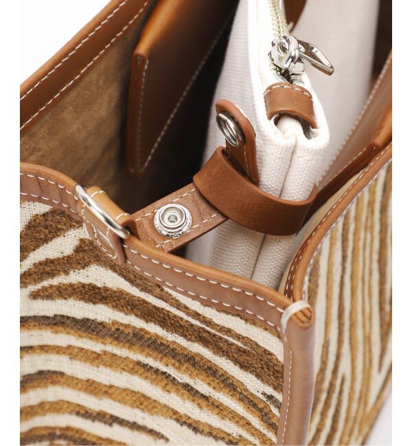 journal standard L'essage「《予約》【A VACATION/ア ヴァケーション】 BREAD M ZEBRA/A ゼブラ柄バッグ」|ショルダー・メッセンジャー|