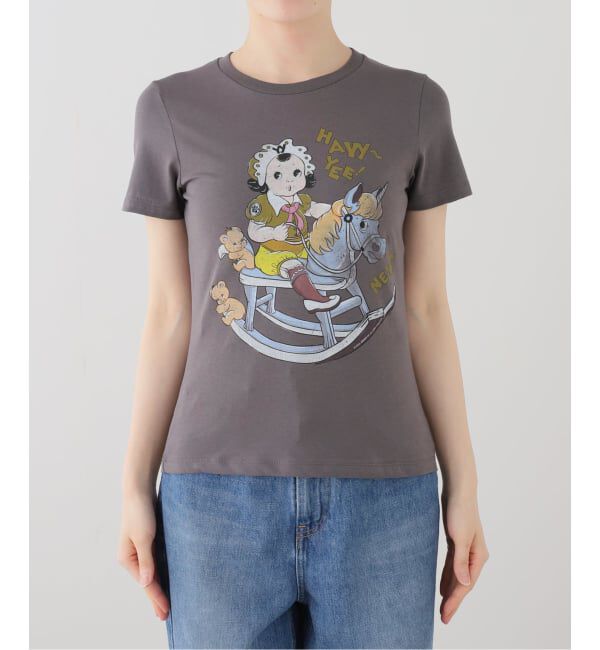 Oriens JOURNAL STANDARD「【OPEN YY / オープンワイワイ】Knitted ROCKING BABY TEE」|Tシャツ・カットソー|