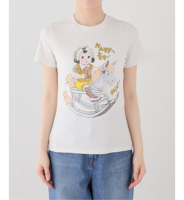 Oriens JOURNAL STANDARD「【OPEN YY / オープンワイワイ】Knitted ROCKING BABY TEE」|Tシャツ・カットソー|