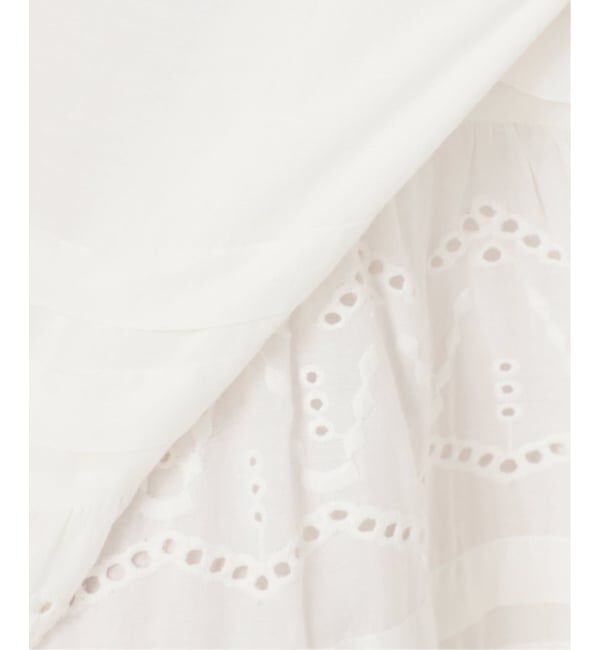 JOURNAL STANDARD relume「《WEB限定追加予約2》コットンボイルタック刺繍ロングスカート」|スカート|