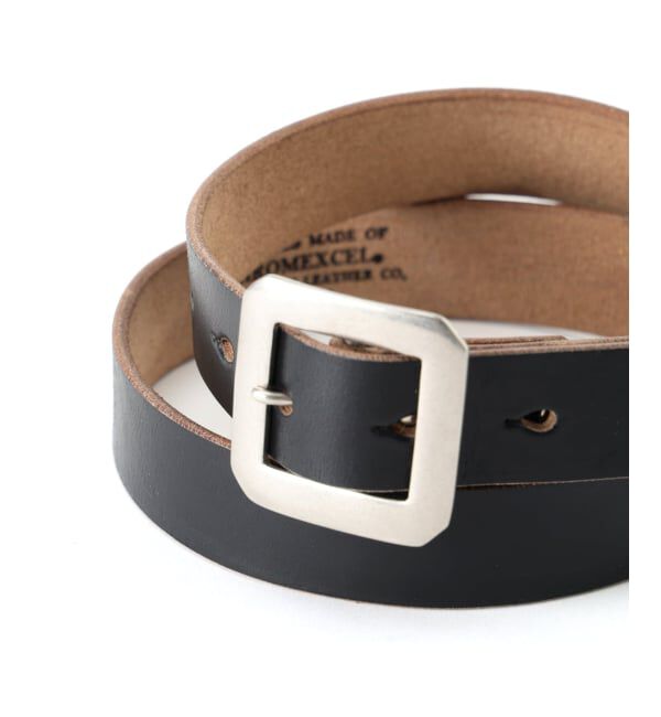 JOURNAL STANDARD relume「《予約》Button Works / ボタンワークス 別注 ヴィンテージ スクエアバックル ベルト」|ベルト|