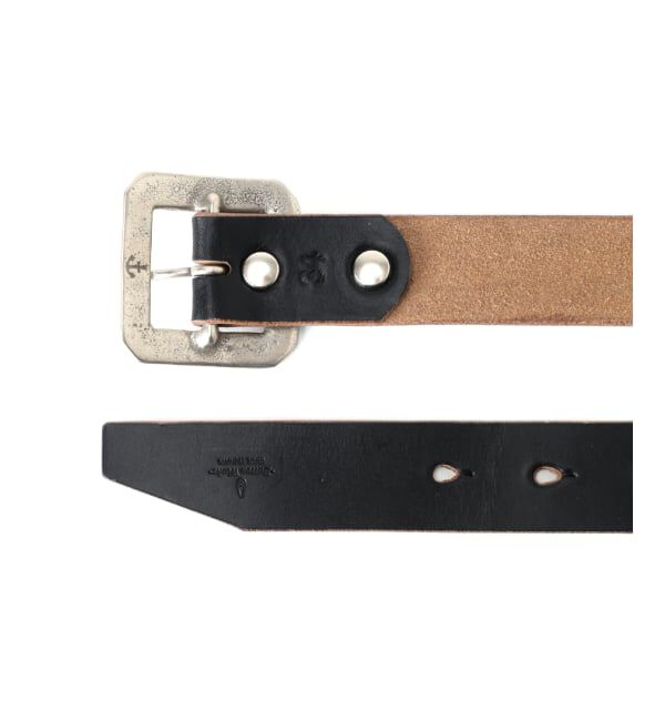 JOURNAL STANDARD relume「《予約》Button Works / ボタンワークス 別注 ヴィンテージ スクエアバックル ベルト」|ベルト|