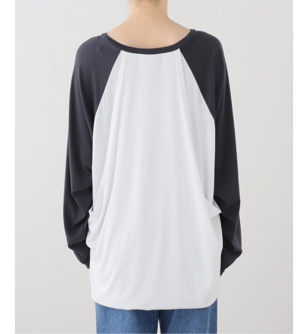 Oriens JOURNAL STANDARD「【OPEN YY / オープンワイワイ】 Knitted I LOVE YY RAGLAN TEE」|Tシャツ・カットソー|