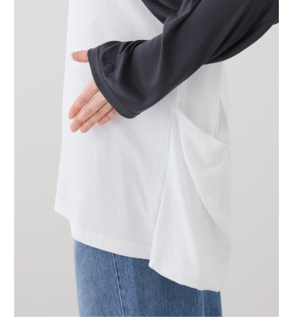 Oriens JOURNAL STANDARD「【OPEN YY / オープンワイワイ】 Knitted I LOVE YY RAGLAN TEE」|Tシャツ・カットソー|