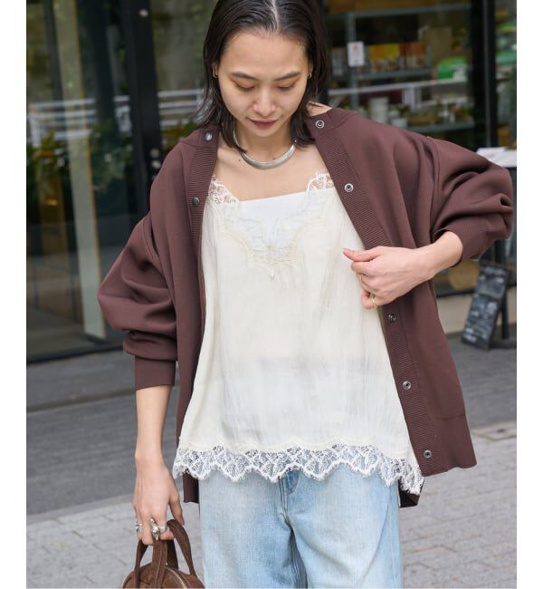 JOURNAL STANDARD「《追加3》フィブリルリヨセルキャミ」|シャツ・ブラウス|