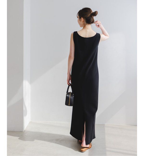 NOBLE「【洗える】ニットライクジョーゼット2wayワンピース」|ワンピース|